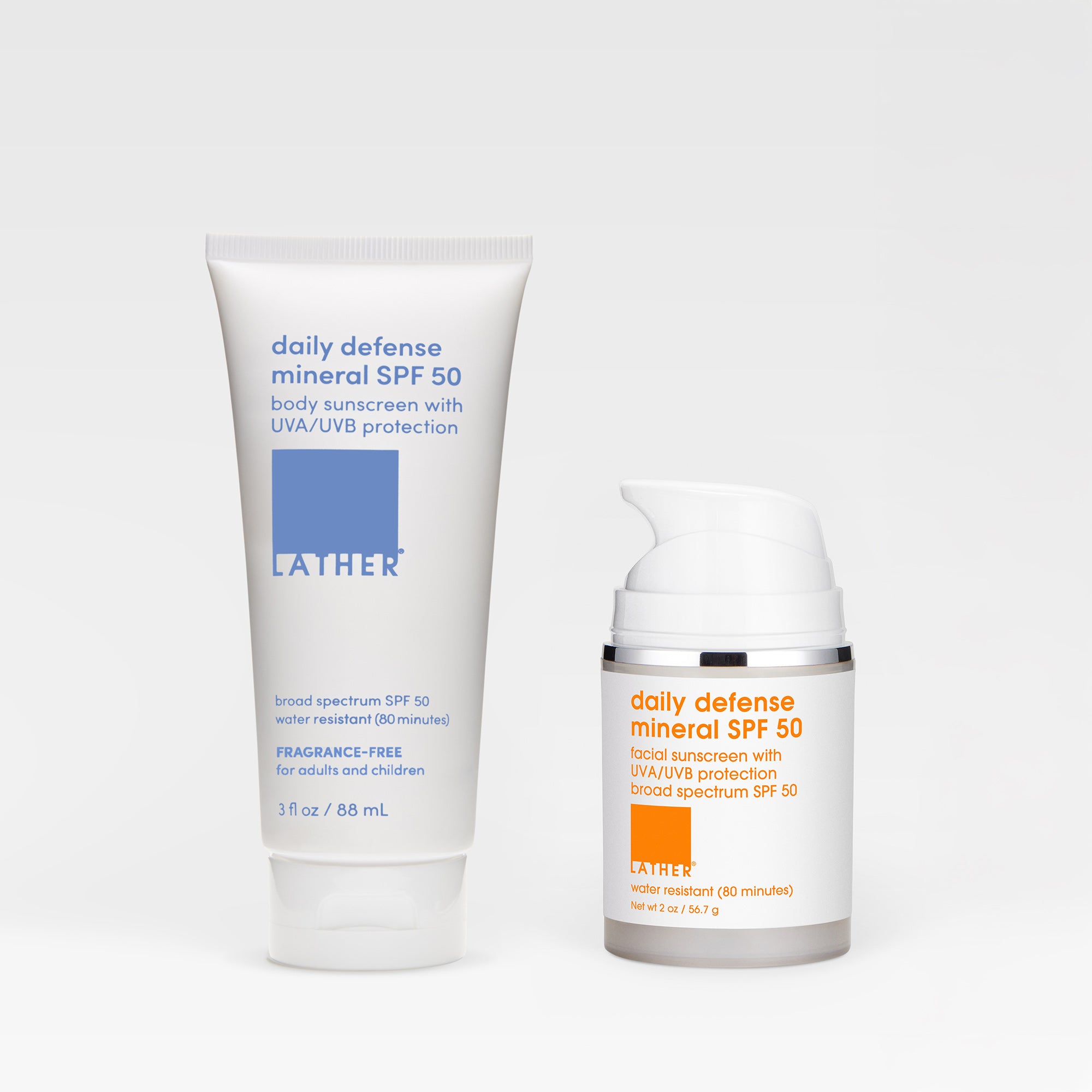 Fully Covered Sunscreen Duo | Mineral SPF for Face + Body