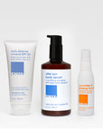 Sun + After Sun Essentials with Mesh Travel Bag