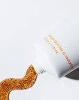 Bamboo Silk Foaming Face Scrub close up of product to show exfoliating texture