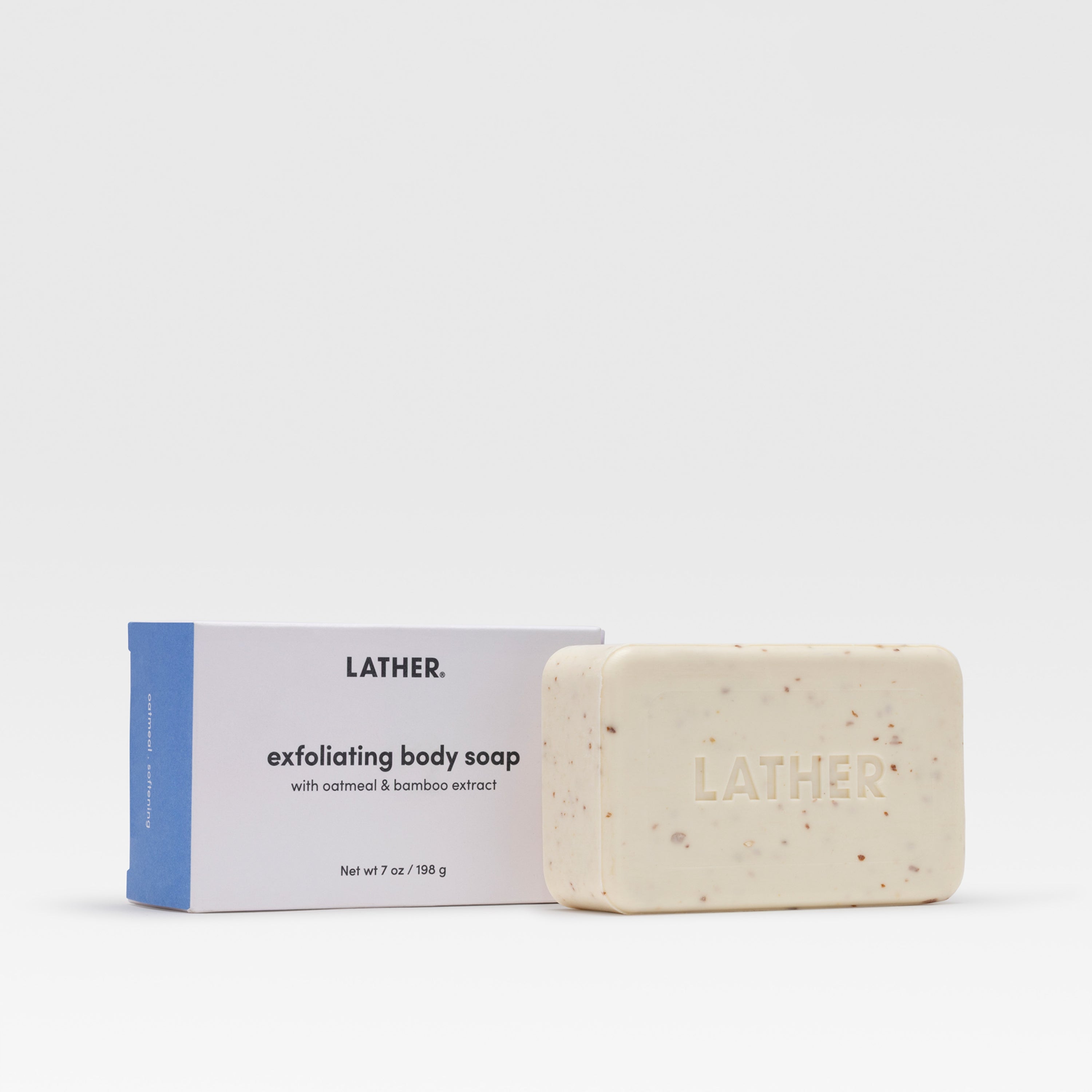 インナーシグナル　Rejuvenate Extract&Base Soap Exfoliating Body Soap with Oatmeal & Bamboo Extract | LATHER