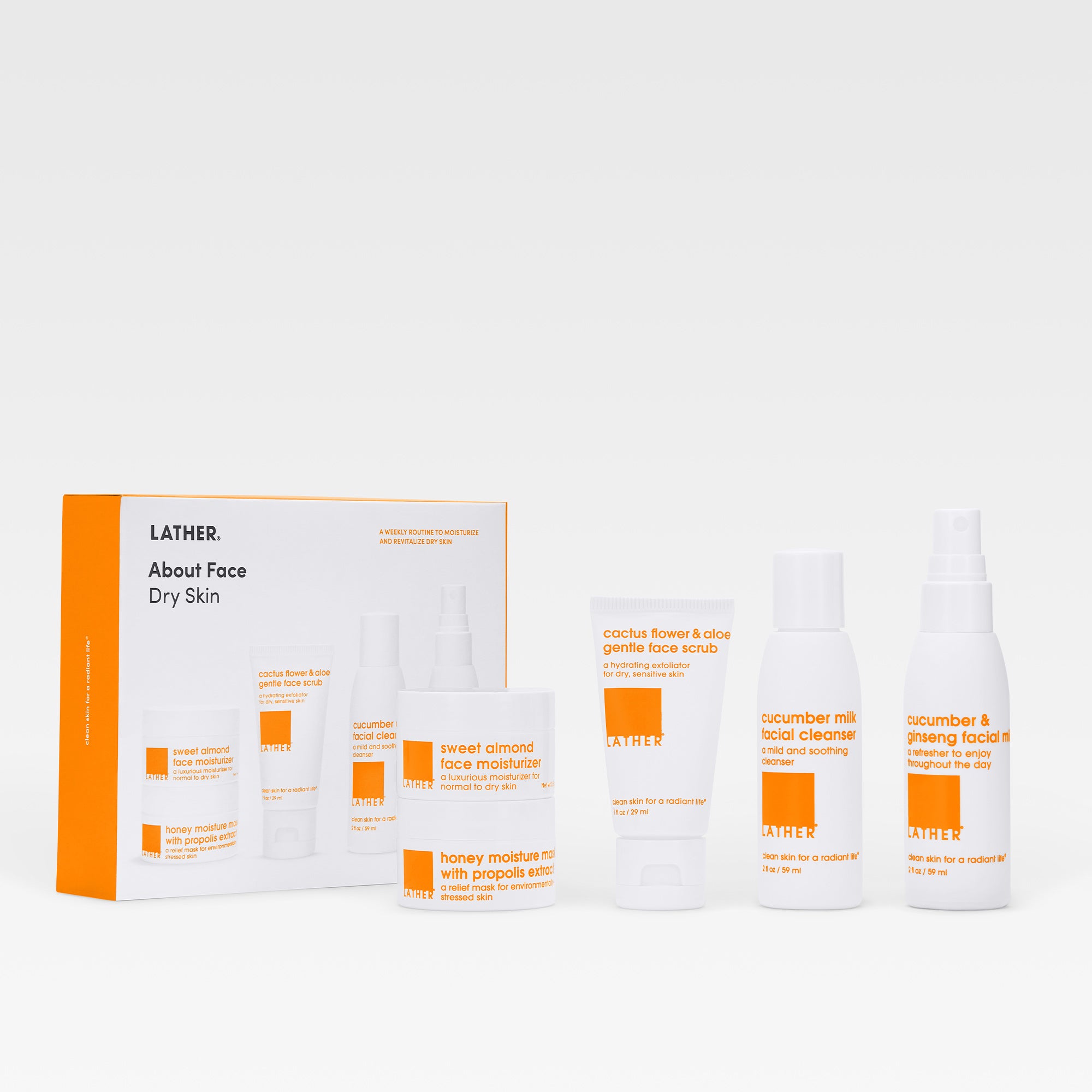 About Face Dry Skin Kit LATHER