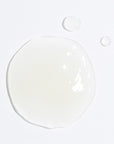 Glob of serum on white background