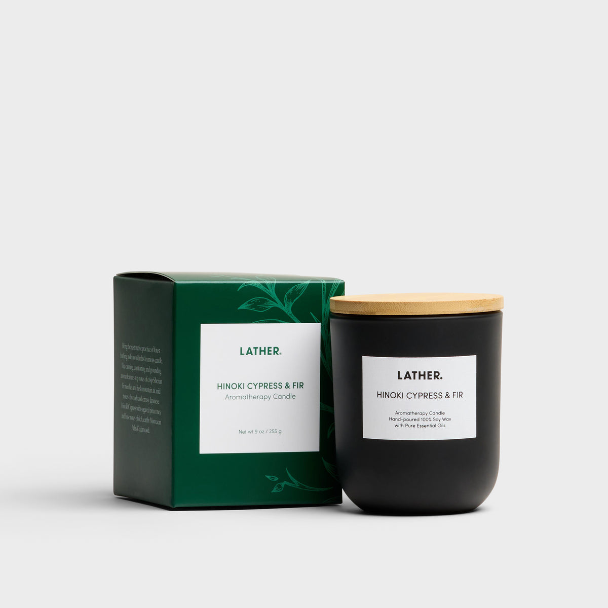 Hinoki Cypress &amp; Fir Candle