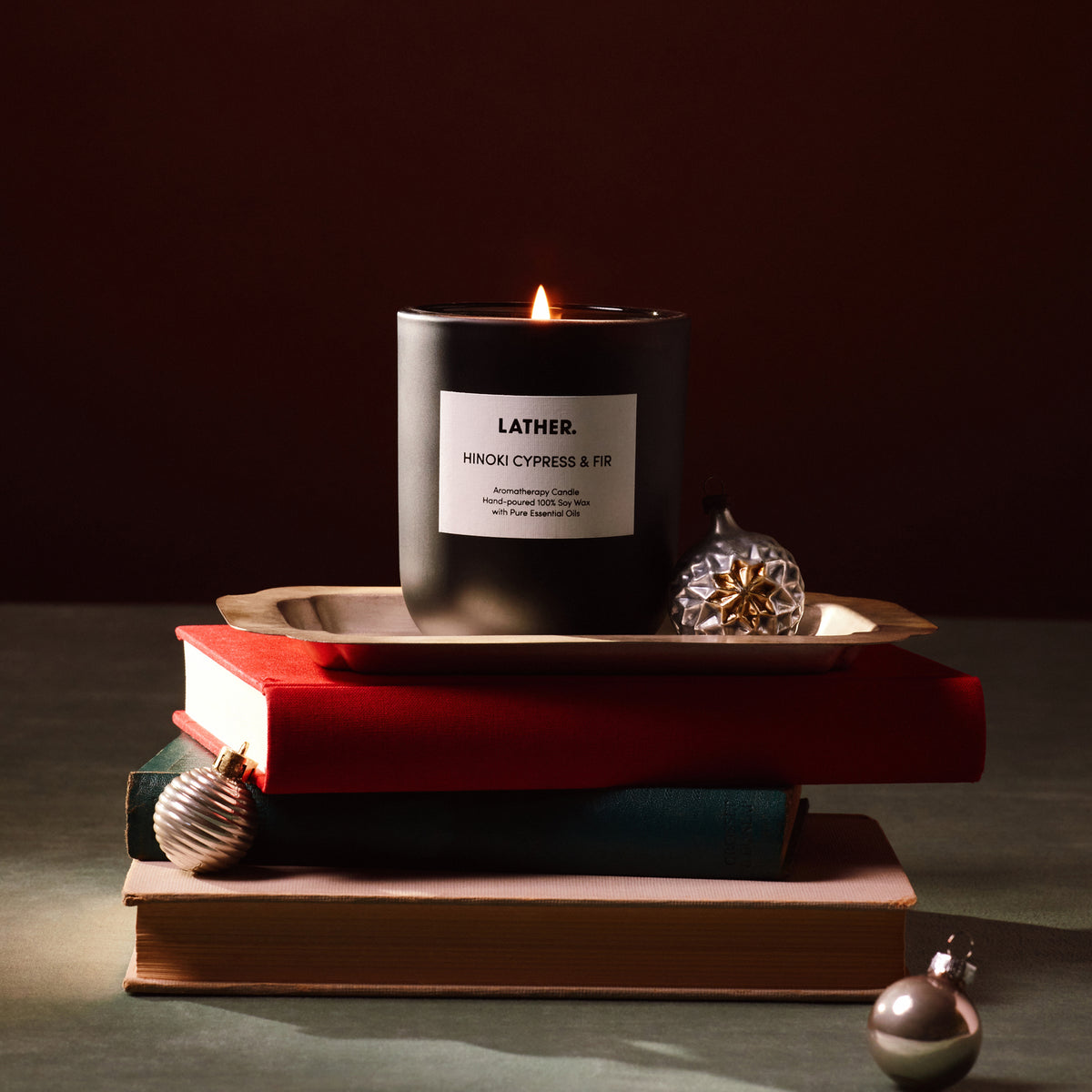 Hinoki Cypress &amp; Fir Candle