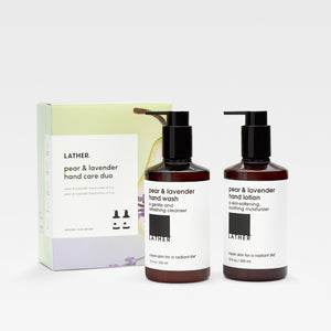 Pear & Lavender Hand Care Duo