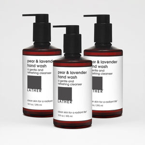 Pear & Lavender Hand Wash Trio